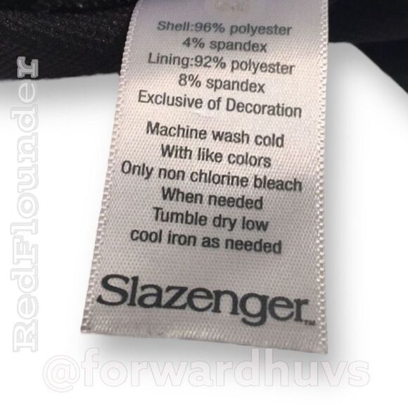 Slazenger Black Athletic Tennis Golf Skort - Size 2 - Picture 6 of 11